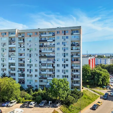 Sloneczny I Przestronny W Gdansku Z Wanna I Umeblowanym Tarasem By Renters Apartman